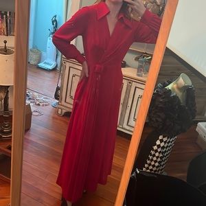 The Eva Gabor look by Estevez vintage dagger collar dress